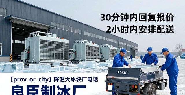 扬州降温大冰块厂电话 良臣制冰厂